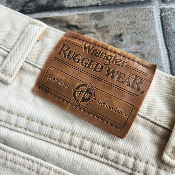 Wrangler Jeans Mens 35x27 Western Cowboy Workwear Chore Utility Outdoors Laborer - Picture 9 of 10